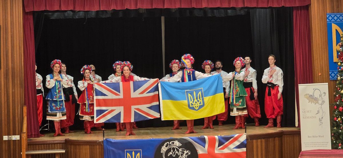 Image from the launch of The Quiet That Remains.